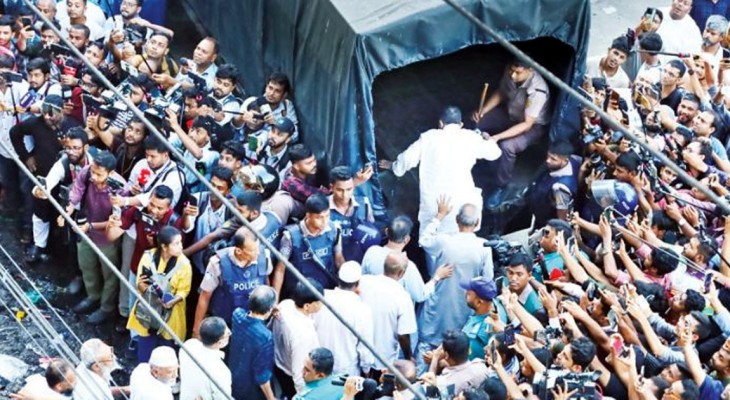 27 arrested at JaSaD headquarters denied bail